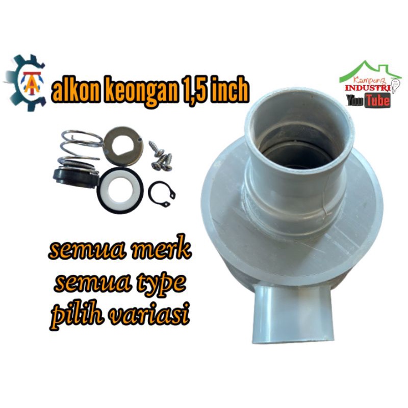 alkon keongan pvc modifikasi 1,5 dim