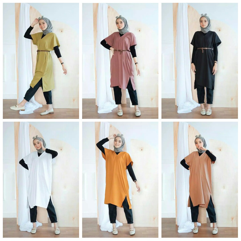 DISKON - DAILY TUNIK - FLOTTILICIOUS / TUNIK MURAH / TUNIK KEKINIAN / TUNIK BANDUNG / GROSIR BAJU ONLINE