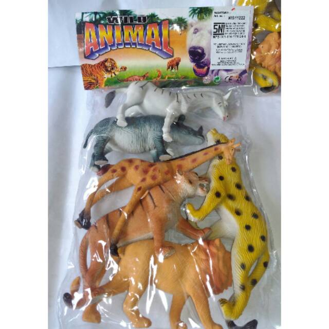 Mainan Edukasi Hewan Wild Animal