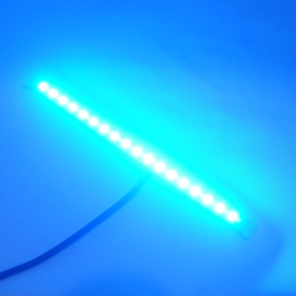 2 Warna Blue Ice-Kuning 36 Led - Lampu DRL Sein 2 Mode SMD