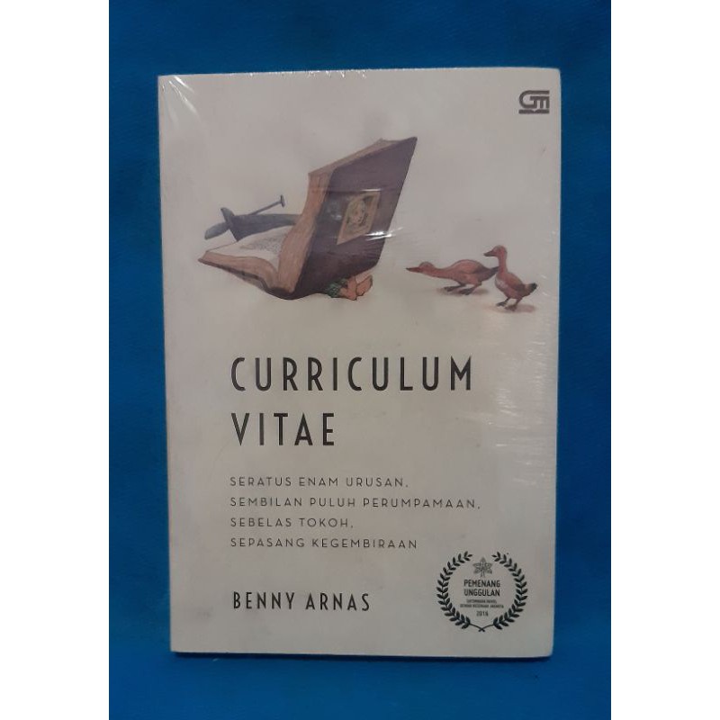 ( Segel Original ) Curriculum Vitae - Benny Arnas ( Novel )