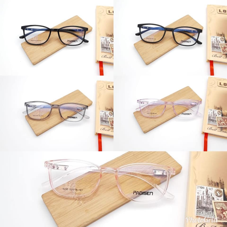 Kacamata frame padisen wanita & pria tr90 5230 size 52-18-141