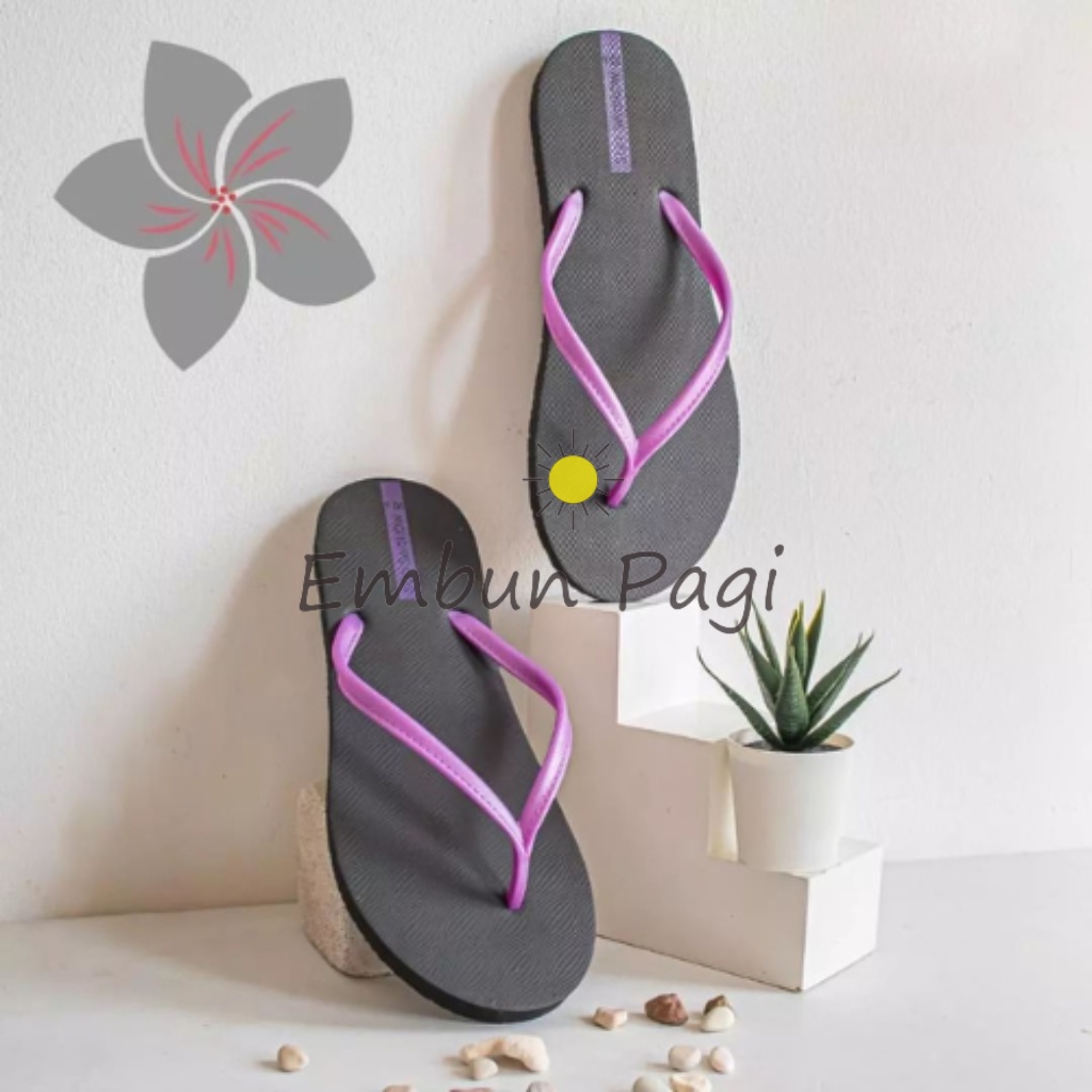 Sandal Jepit Wanita Tokyo Series Sun Swallow Ukuran 9,5-10,5