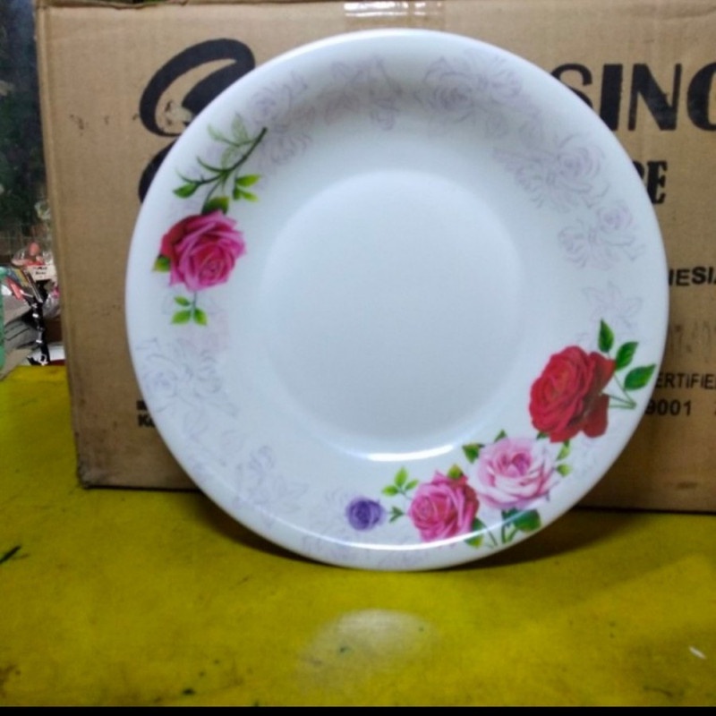 Piring Makan Lontong Melamine Melamin - Singa Singi PL519
