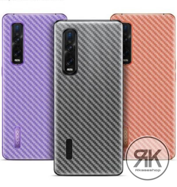 carbon fiber screen guard antigores BELAKANG OPPO FIND X2 FIND X2 PRO