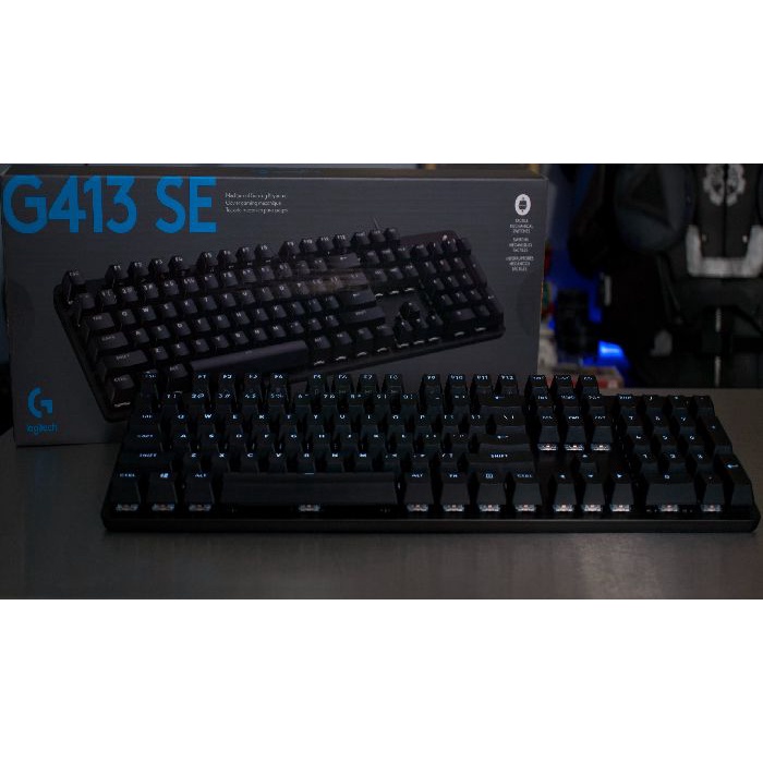 Logitech G413 Silver / G413 SE / G413 TKL SE Keyboard Gaming Mechanical Backlit