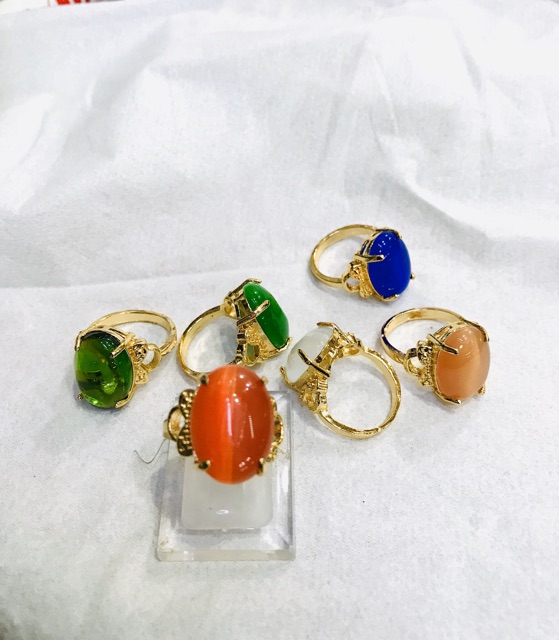 Cincin wanita cincin batu cincin lapis emas cincin permata