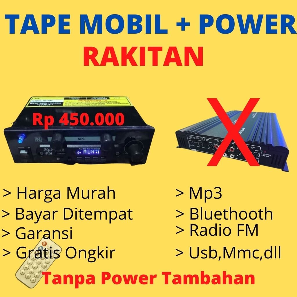 Power Tape Mobil Rakitan Bengkulu
