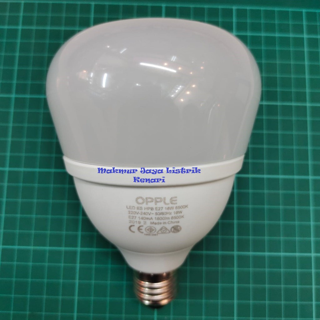 OPPLE Bohlam Lampu HPB LED Putih Daylight 18 Watt 18W 18Watt