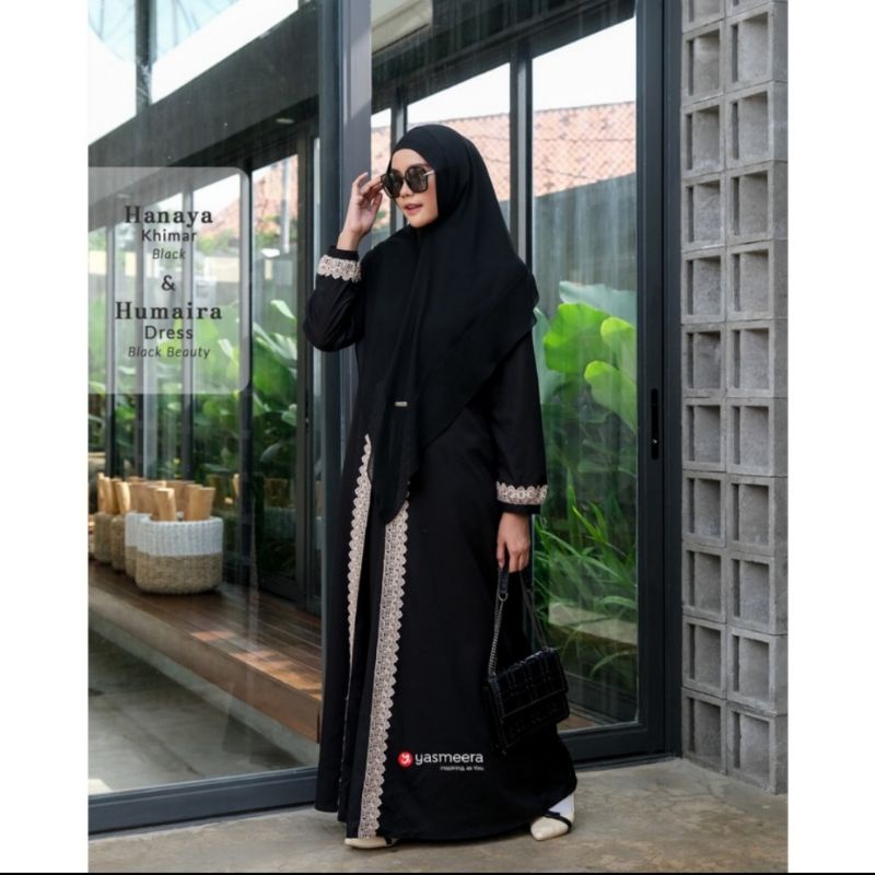 Gamis Humaira by Yasmeera ready stok