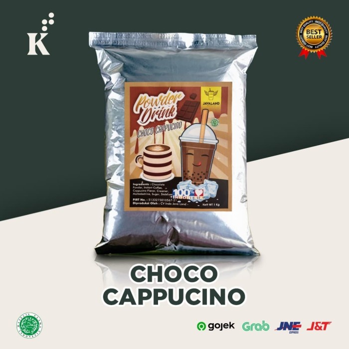 

BUBUK MINUMAN BUBBLE POWDER DRINK CHOCO CAPPUCCINO ORIGINAL 1KG