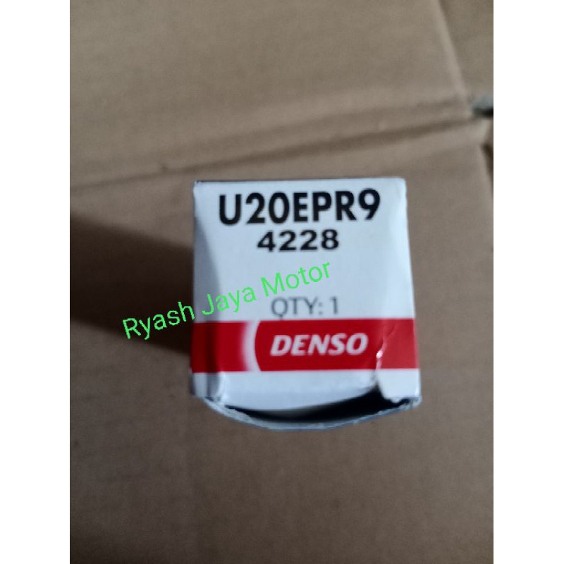 Busi Denso U20EPR-9  for beat/ supra x 125/ vario 125/150/ karisma