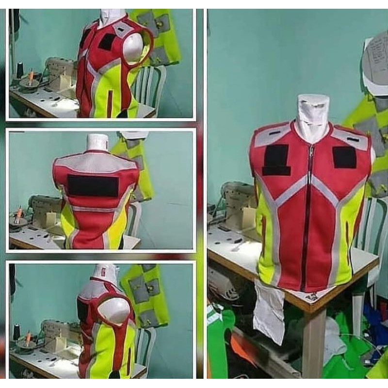 rompi polos polisi / satpam / security