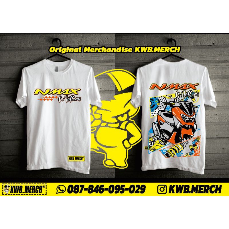 Baju nmax mothai tshirt nmax mothai ukuran M L XL XXL