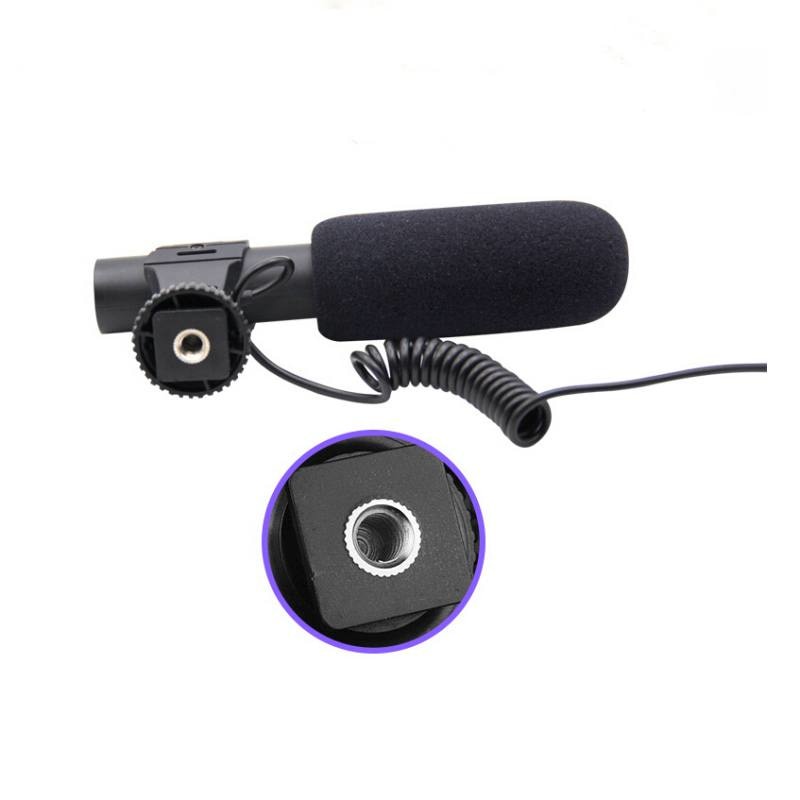 TaffSTUDIO Shotgun Microphone untuk DSLR - MIC-05 - Black