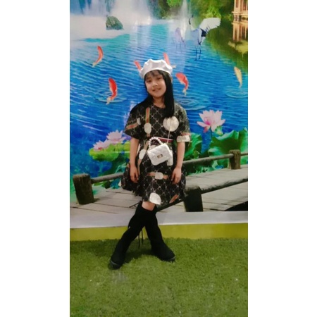 setelan rok anak dress anak perempuan baju anak perempuan rok anak perempuan