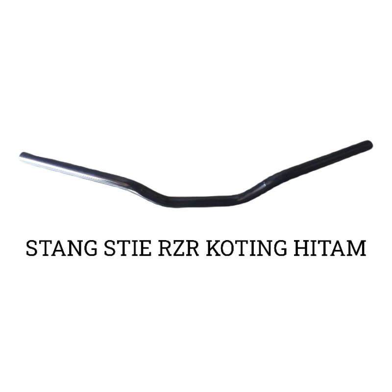 STANG STIR RZR HITAM KOTING PIPA TEBAL