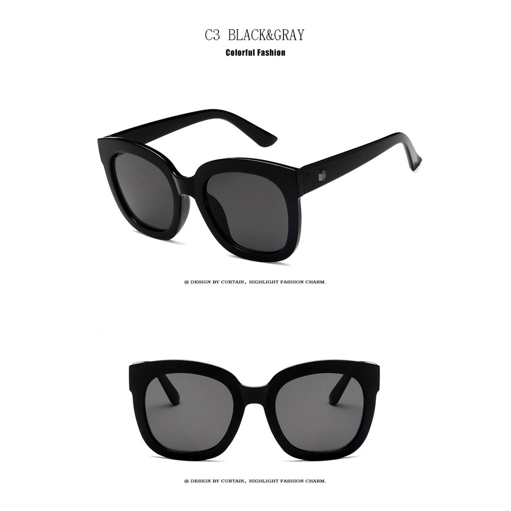 Kacamata Bingkai Besar Gaya retro