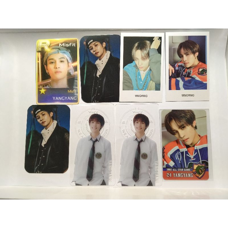 NCT WayV Yangyang postcard Pola trading card 90s Love lenti bookmark