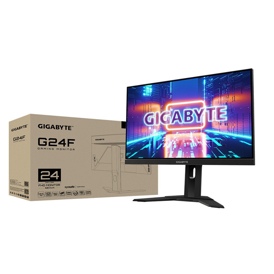 Monitor GIGABYTE G24F-EK 24&quot; FHD 165Hz - Monitor Gaming 24&quot; Gigabyte G24F-EK