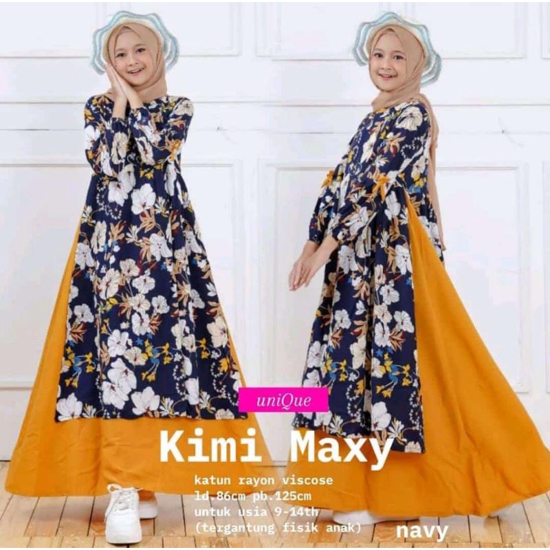 KIMI MAXI/GAMIS/DRESS ANAK - ANAK