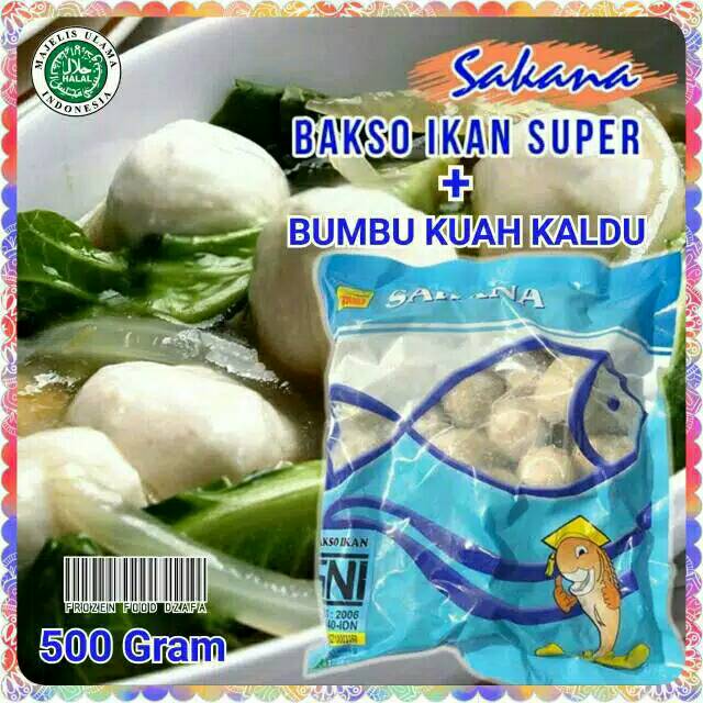 

Bakso ikan sakana