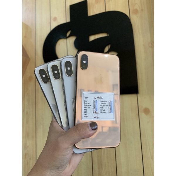 Iphone Xs 256GB Second Like New Fullset 100% Original