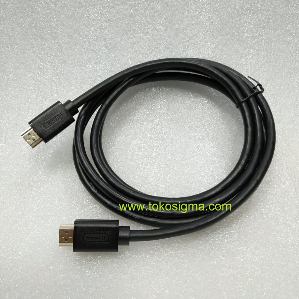 KABEL 2 Meter HDMI M-M HOWELL v1.4 PVC