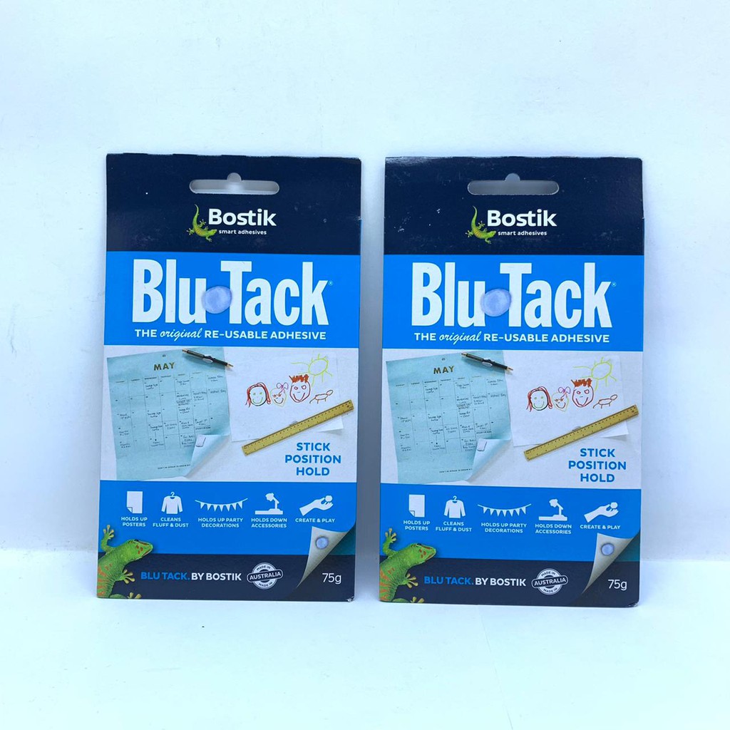 

TACK IT / LEM BLU TACK ORIGINAL BOSTIK 45GRAM DAN 75GRAM