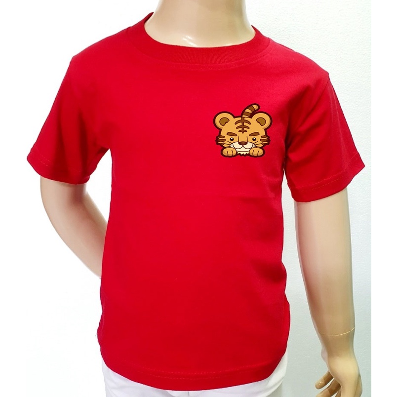 BAJUOK_JKT | KIDS EDISI IMLEK MACAN 2022 KAOS KATUN COMBED ANAK - ANAK UNISEX DISRTO ATASAN ANAK - A