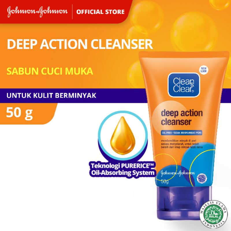 Clean &amp; Clear Deep Action Daily Pore Cleanser