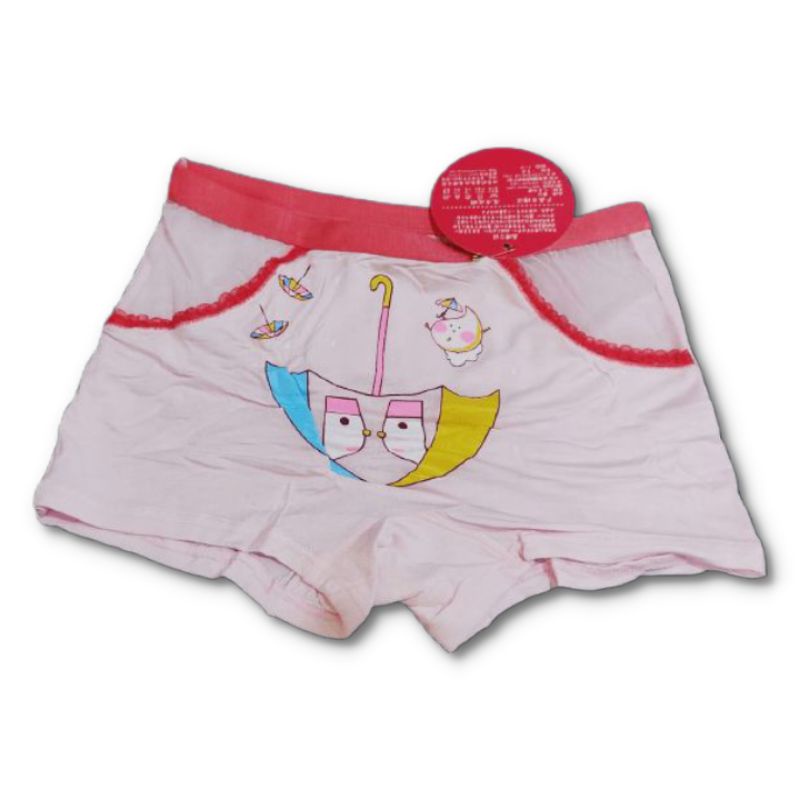 3 Pcs Boxer Anak Perempuan 2-9 Tahun, Celana Anak cewek import/ Bahan : Cotton Organik 95% Spandex 5%