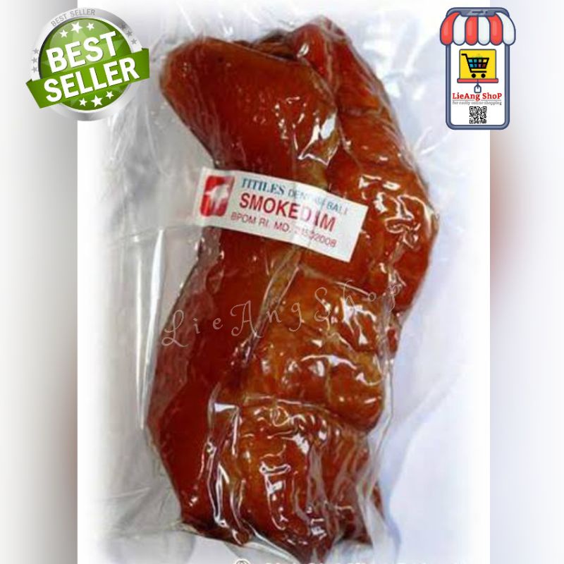 SMOKED HAM TITILES KURLEB 200GR-300GR ASLI BALI