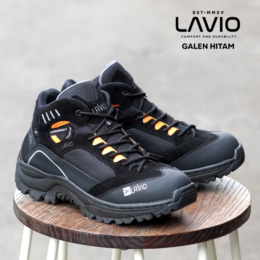 LAVIO GALEN (Sepatu Boots Safety Pria + ORIGINAL)