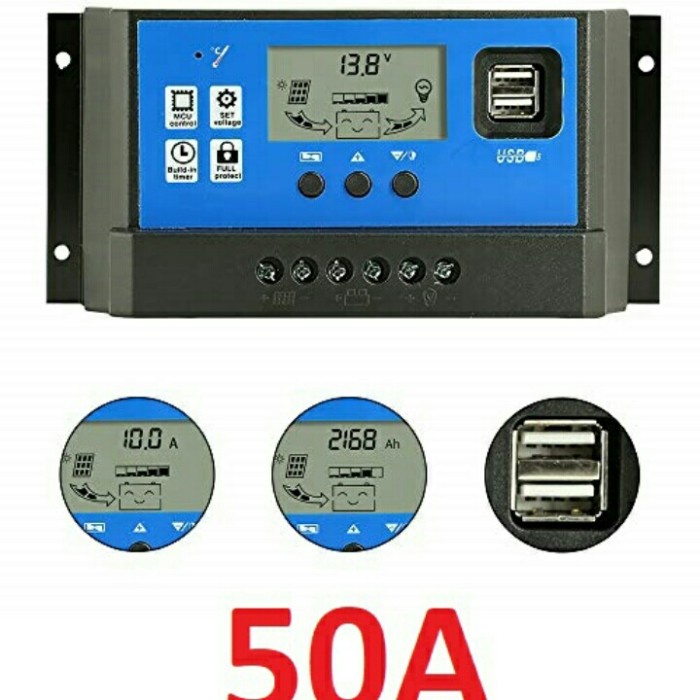 Scc Controller Solar Charger 50A