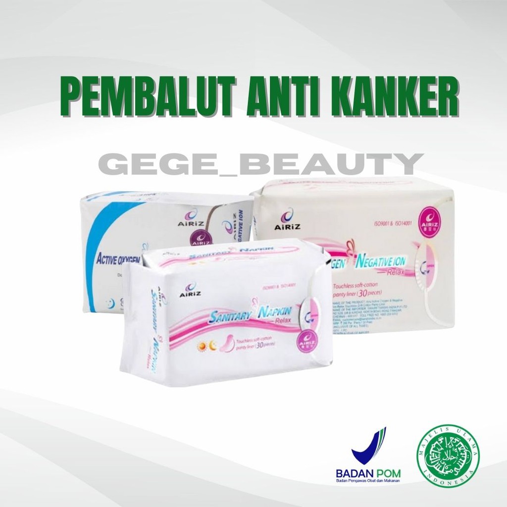 Jual Pembalut Herbal Airiz Pembalut Anti Cancer Serviks Kista Dan Meom Shopee Indonesia