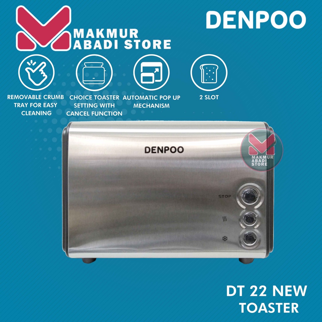 Denpoo Toaster DT 022 / Pemanggang Roti