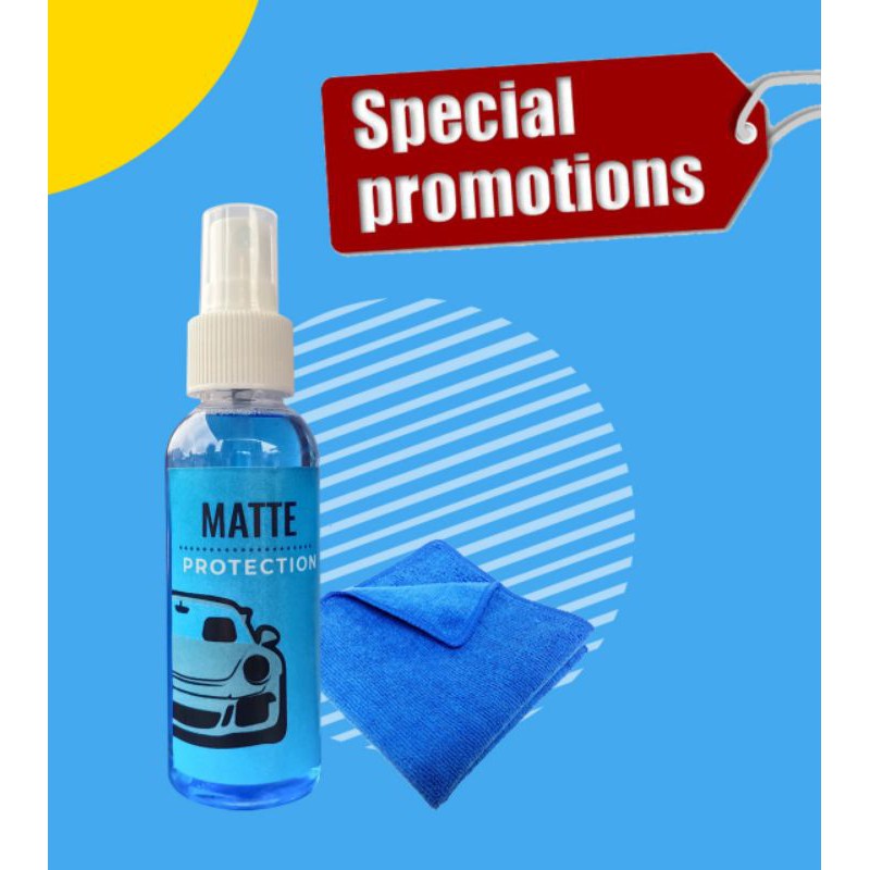 pengkilap body motor doff/matte protection/pelindung/poles/cat/body doff/body motor