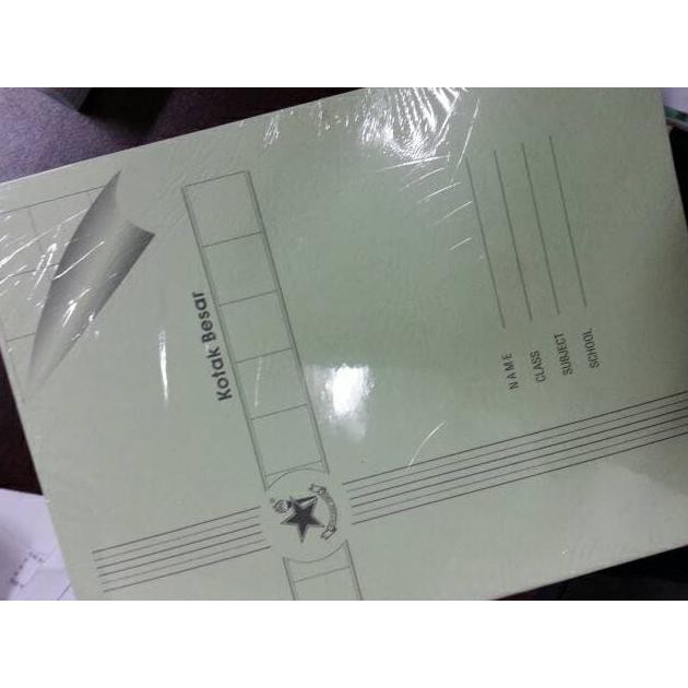 

BARU Buku tulis kotak kotak Besar Bintang obor