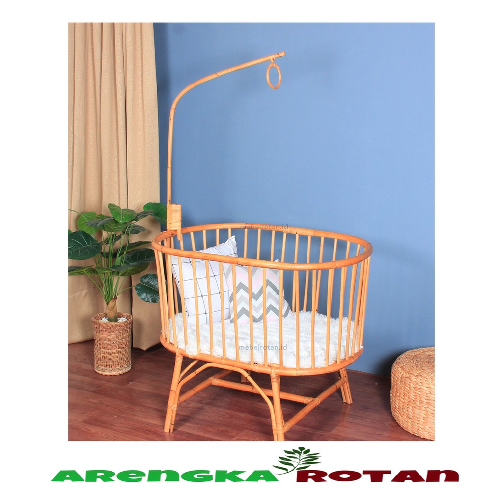 BOX BAYI ROTAN ORLA | RATTAN BABY BOX | KERANJANG TIDUR BAYI Berkwalitas