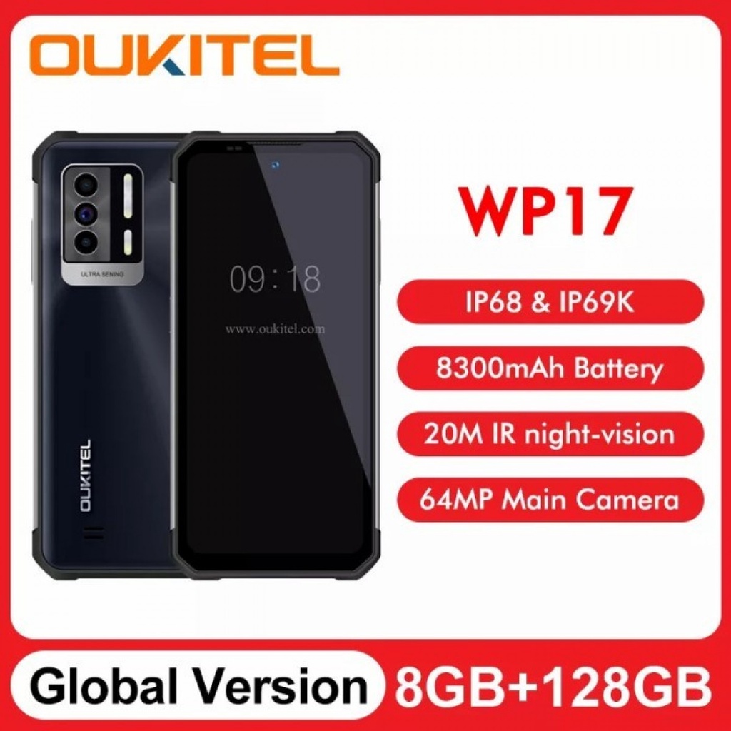 Oukitel WP17 Night Vision 8gb 128gb