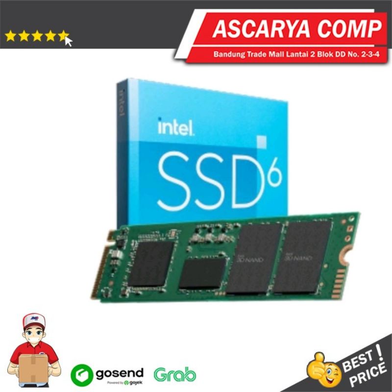 Ssd Intel 670P 512GB M2 Nvme Ssd Nvme 512GB Intel 670P PCIe Gen3 Resmi