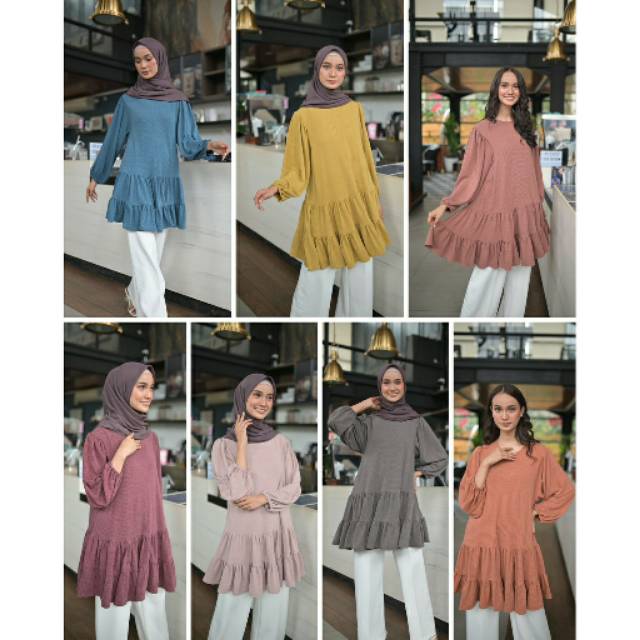 Puspita Blouse & Baby Dress by Callanda Hijab