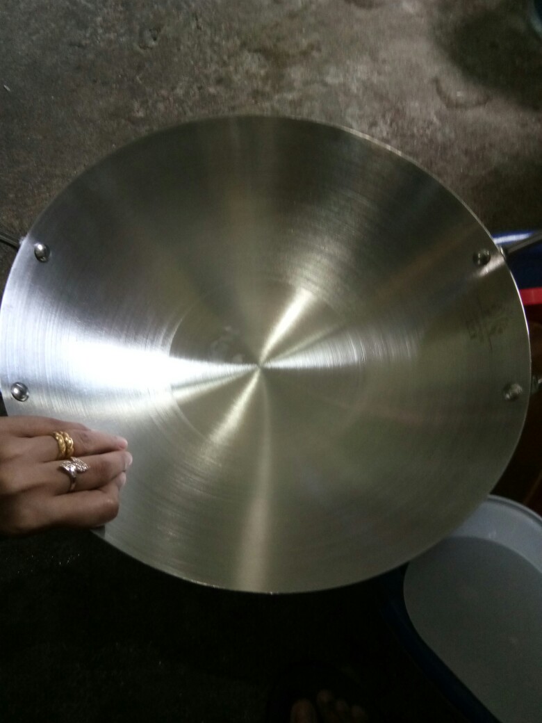 Wajan Kuali Penggorengan Stainless Steel 30cm & 32cm