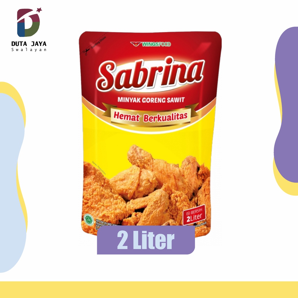 Minyak Goreng Sabrina Refill Pouch 2 Liter