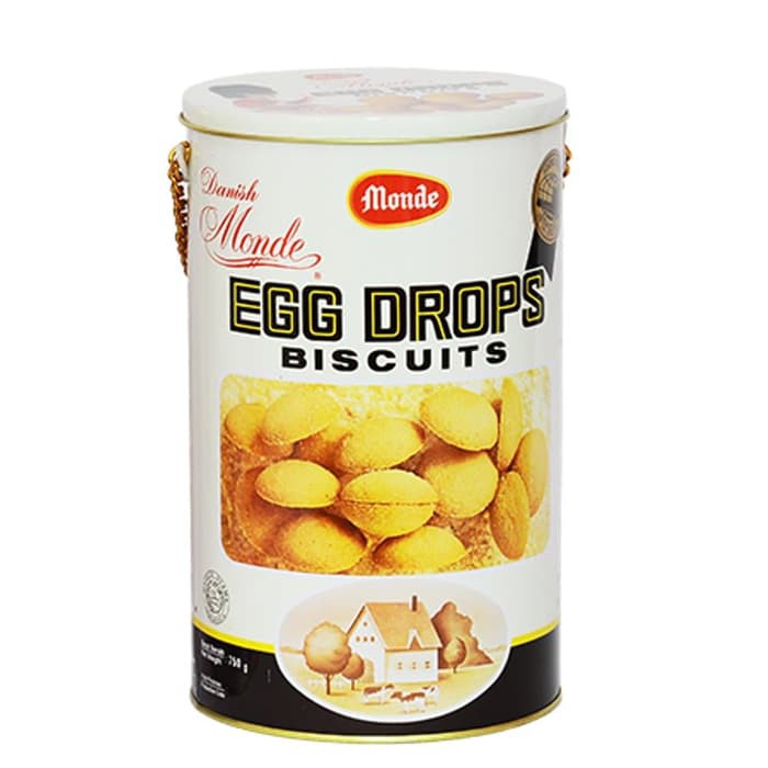 

MONDE EGG DROP RANTAI 750 GR 1 KARTON ISI 6 KALENG