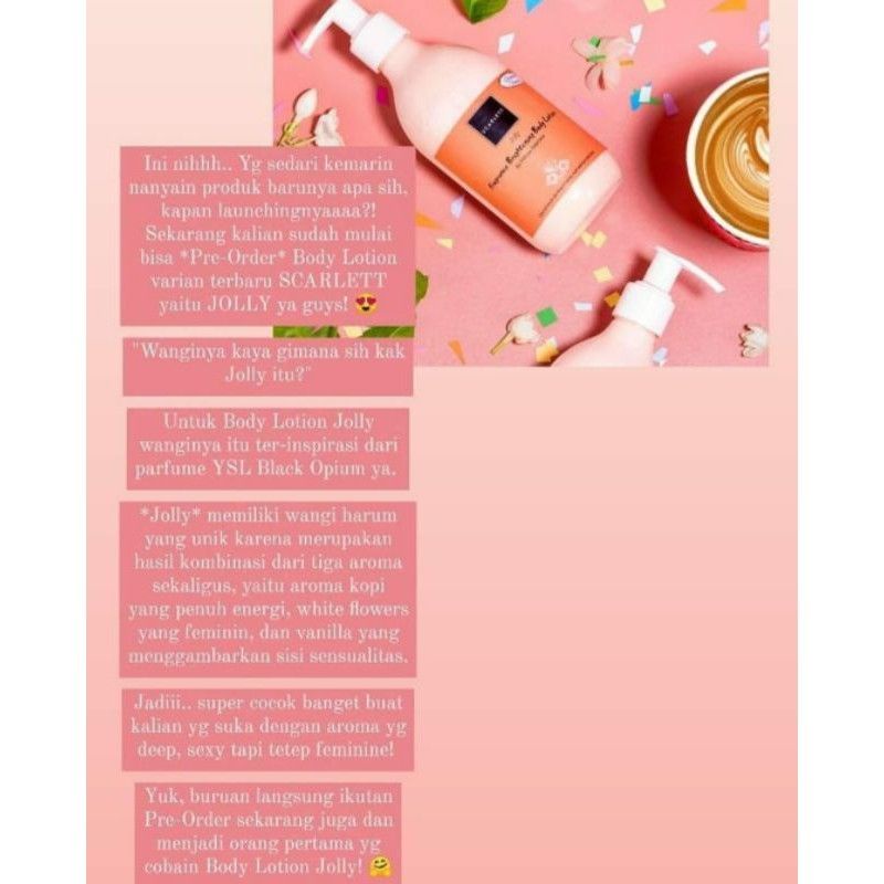 [100%ORIGINAL/BPOM✔️] PAKET SCARLETT WHITENING sepaket isi 5