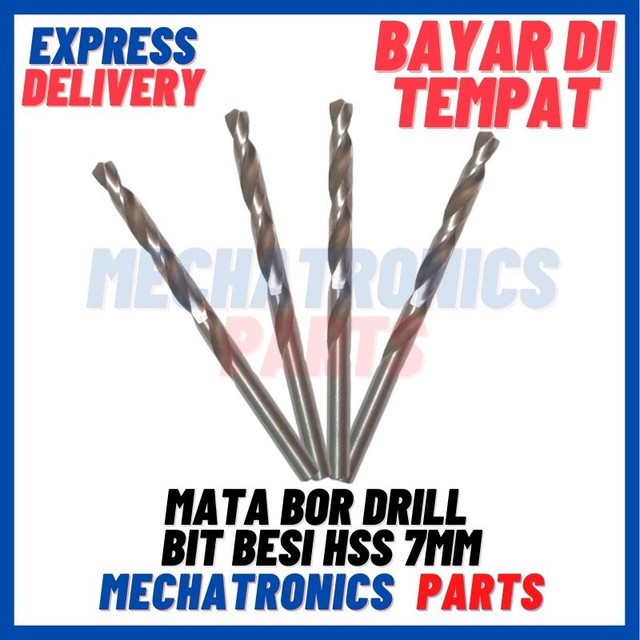 [PAS-9589] MATA BOR DRILL BIT BESI HSS 7MM