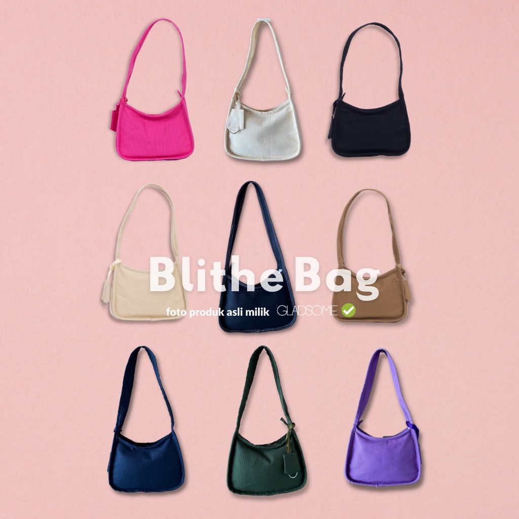 BLITHE BAG // GLADSOME Canvas Bag // Shoulder Bag