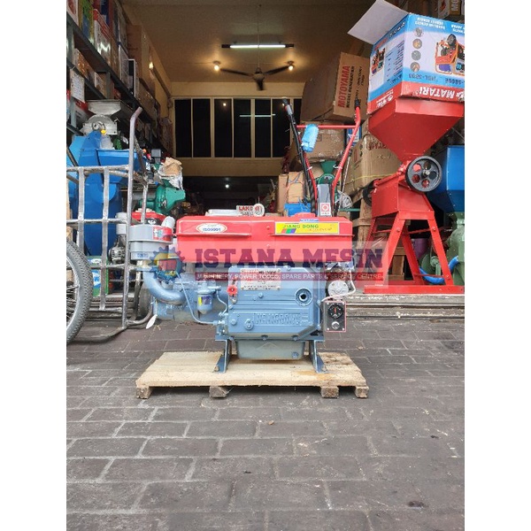 MESIN DIESEL PENGGERAK SERBAGUNA SOLAR 16PK STARTER JIANGDONG S1100 AD